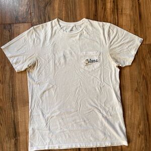 Vans White Short Sleeve Tee Casual Essential